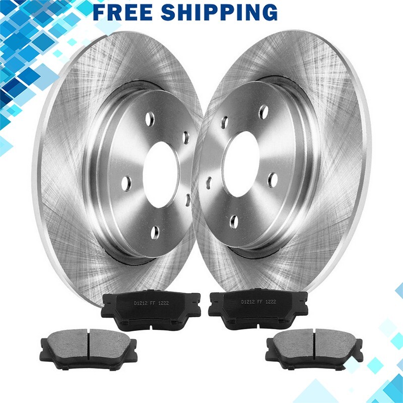 Rear Brake Rotors Ceramic Pads for Lexus ES300H Toyota Avalon Camry ES350 A17 PA