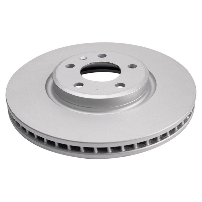 Front Premium Ceramic Brake Pad & Coated Rotor Kit w/Chemicals for Audi gallery