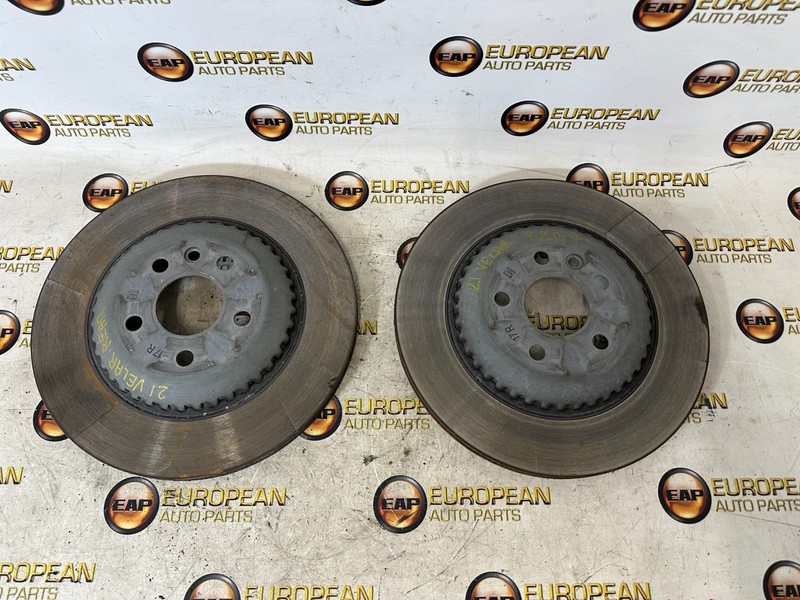 2018-2023 Range Rover Velar L560 Set OF 2 Left Right Rear Brake Rotor OEM 33K