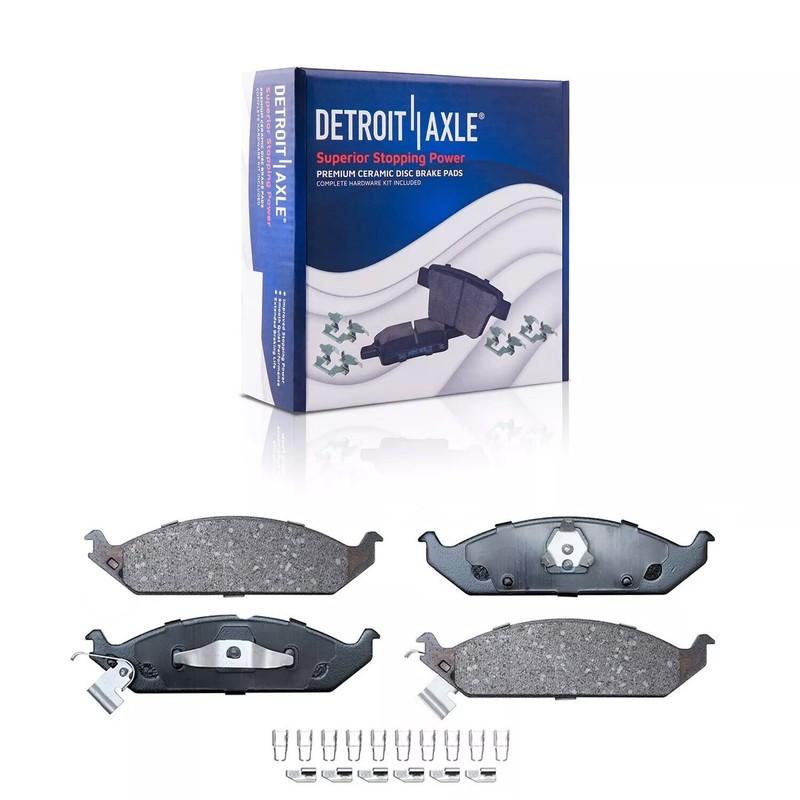 Front and Rear Brake Disc Rotors Brake Ceramic Pads for Cirrus Stratus Breeze gallery