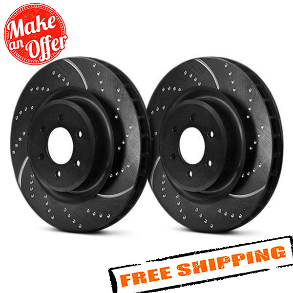 EBC 3GD Series Sport Dimpled & Slotted 1-Piece Brake Rotors for 04-08 Audi S4