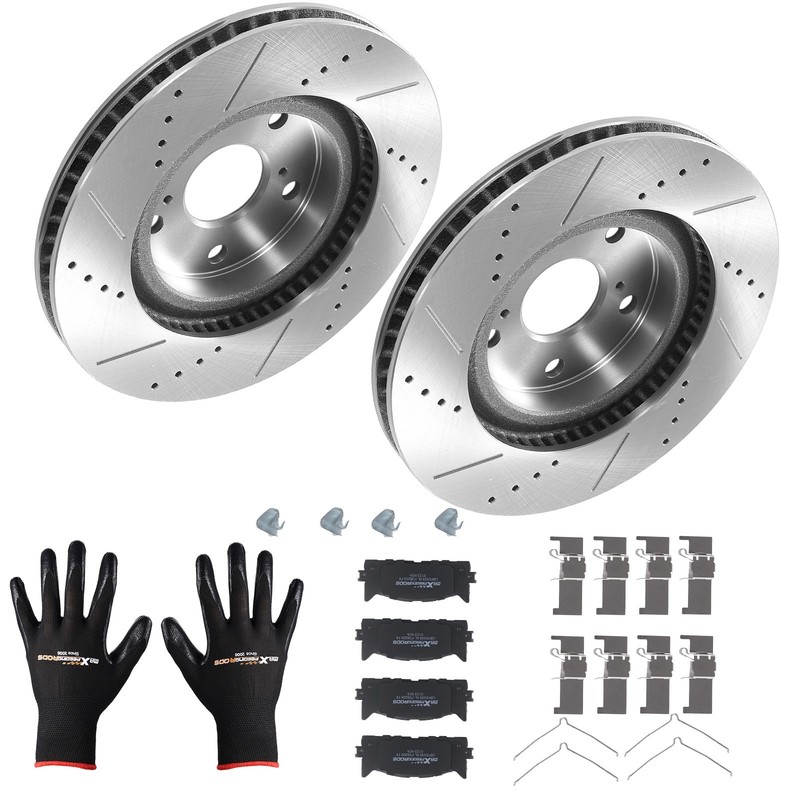 Front Brake Rotors & Pads Kit for Toyota Avalon 2008-2018 Camry 2007-17 S-31434