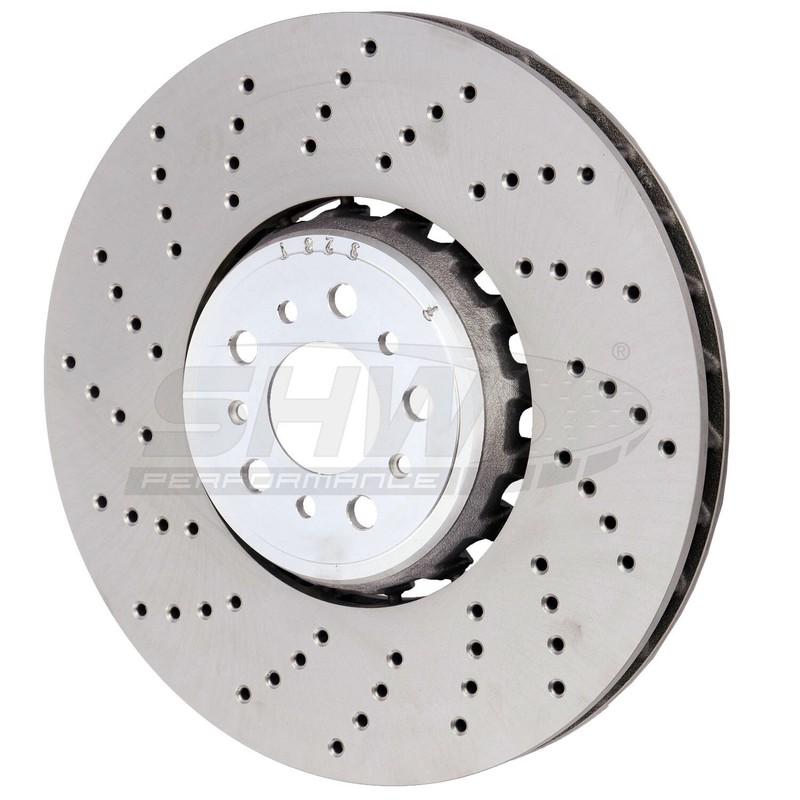 SHW Perform Front Passenger Right 395mm Disc Brake Rotor For BMW F90 F91 F92 F93