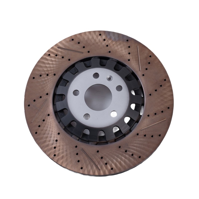 Front Brake Pads with Sensors and Disc Rotors set for 17-21 A6 A8 Q7 Q8 375mm gallery