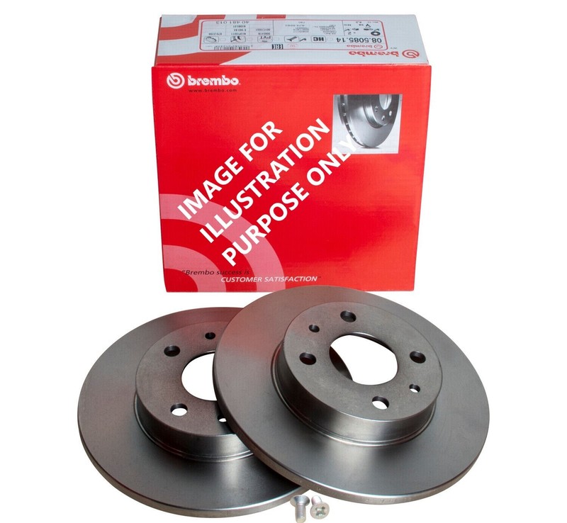 BREMBO rear Brake Discs 278mm Solid