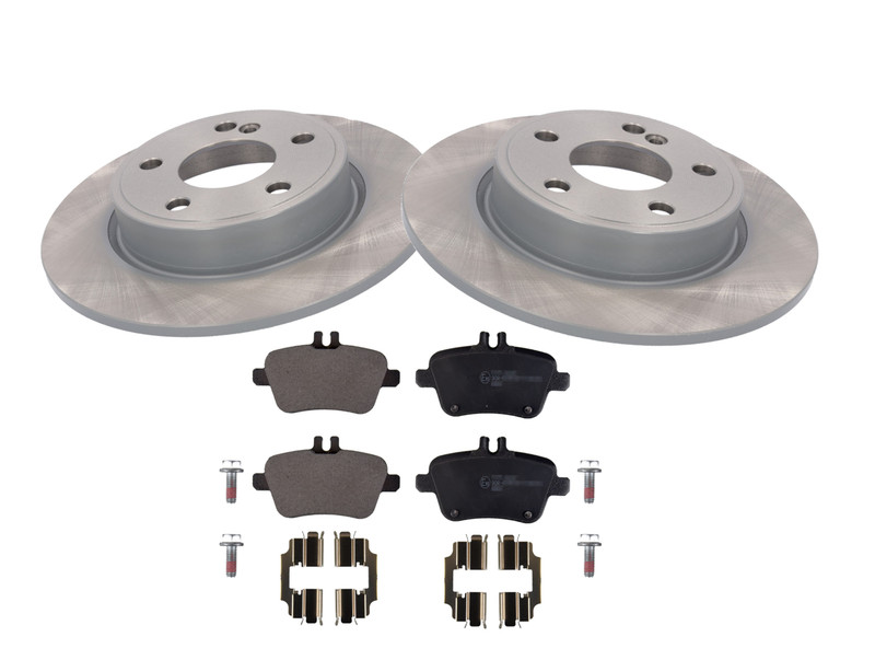 REAR BRAKE DISCS PADS FOR MERCEDES A CLASS W176 2011-2018 276mm