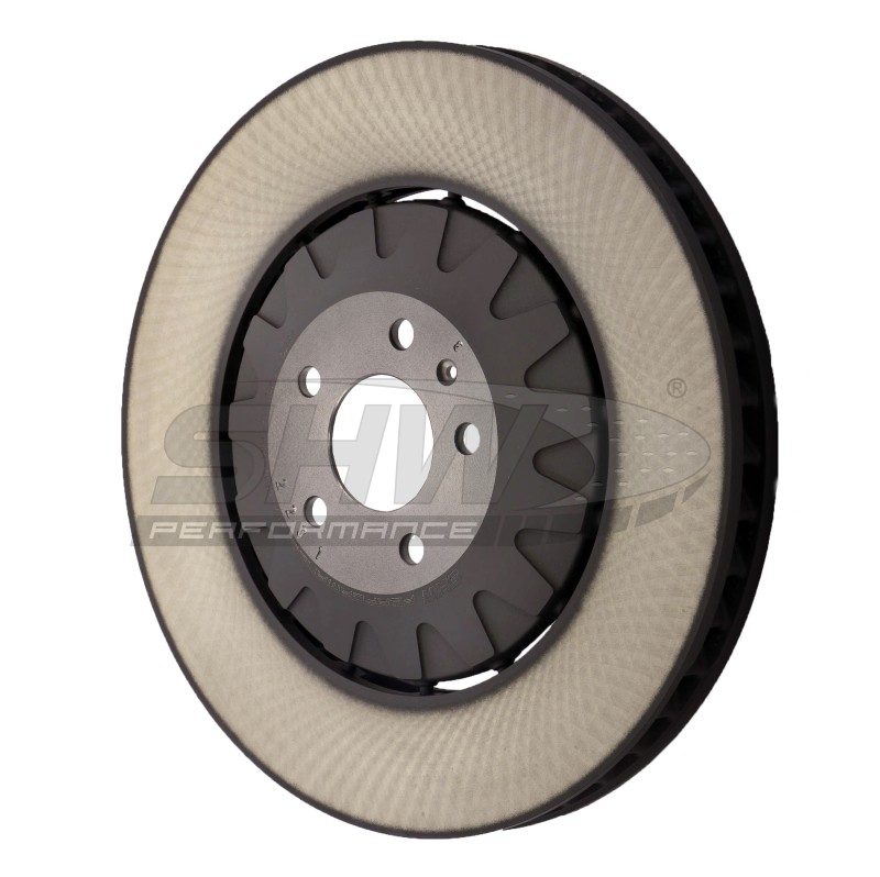 SHW Performance AFX45014 Front Smooth Lightweight Rotor Audi S6 S7 A6 A8 S8 gallery