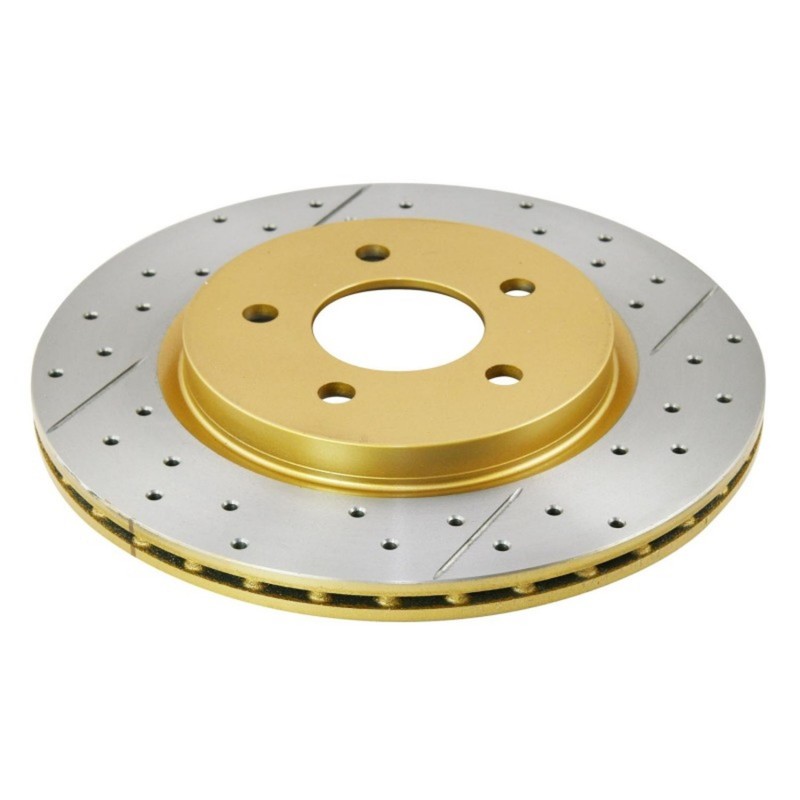 DBA 05-14 Ford Mustang GT Rear Drilled & Slotted Street Series Rotor DBA2114X