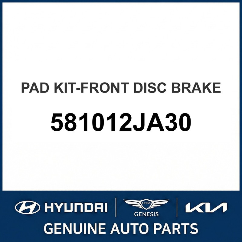 2008-2012 Kia Borrego Pad Kit-Front Disc Brake OEM New 581012JA30