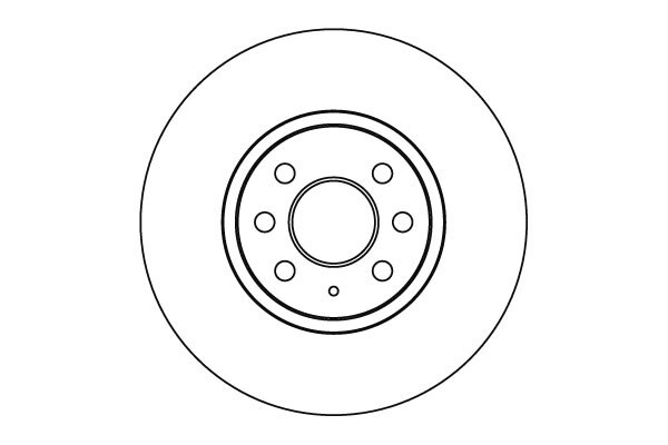1x Brake Disc Front CPO Fits Vauxhall Meriva 2003-2006 Combo Tour 2005-2012 gallery
