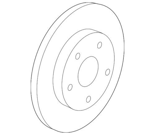 Genuine GM 2011-2020 Chevrolet Cadillac Buick XTS Rear Disc Brake Rotor 23118534 gallery