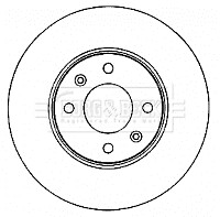 Fits Hyundai i20 2008-2015 Kia Rio 2005-2011 Ruva Front 1x Brake Disc 517121G000 gallery