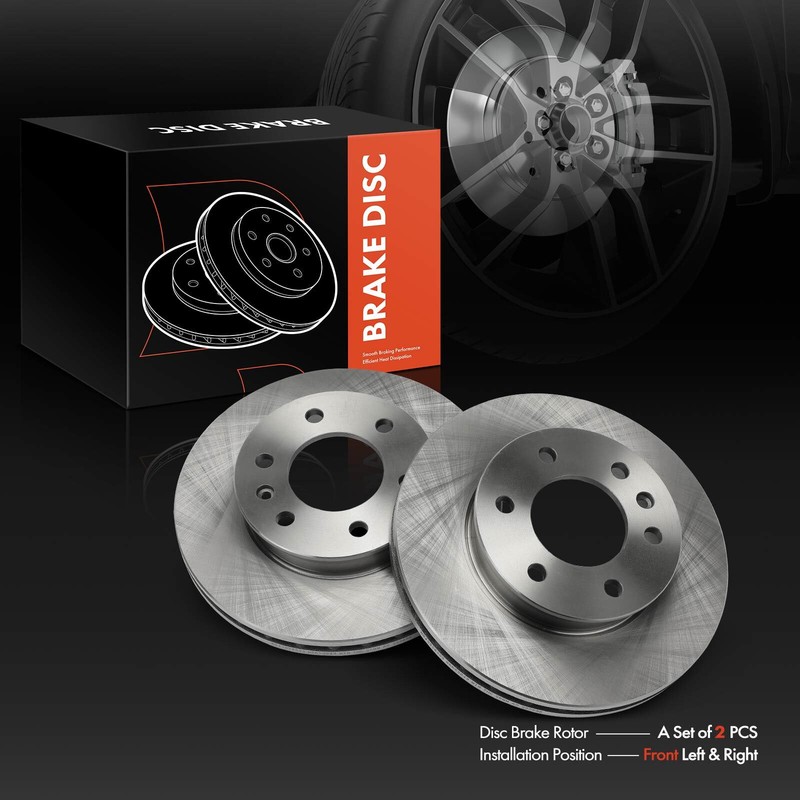 2Pcs Disc Brake Rotors for Dodge Freightliner Mercedes-Benz Sprinter 2500 Front gallery