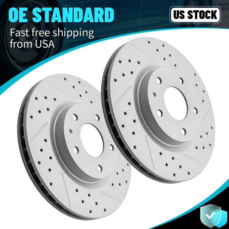295mm Front Brake Disc Rotors Kit For Mazda 3 2019-25 Cx-30 2020 2021 2022 2023