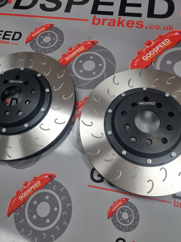 Subaru Impreza STI 326mm Front 2 Piece Discs and Bells