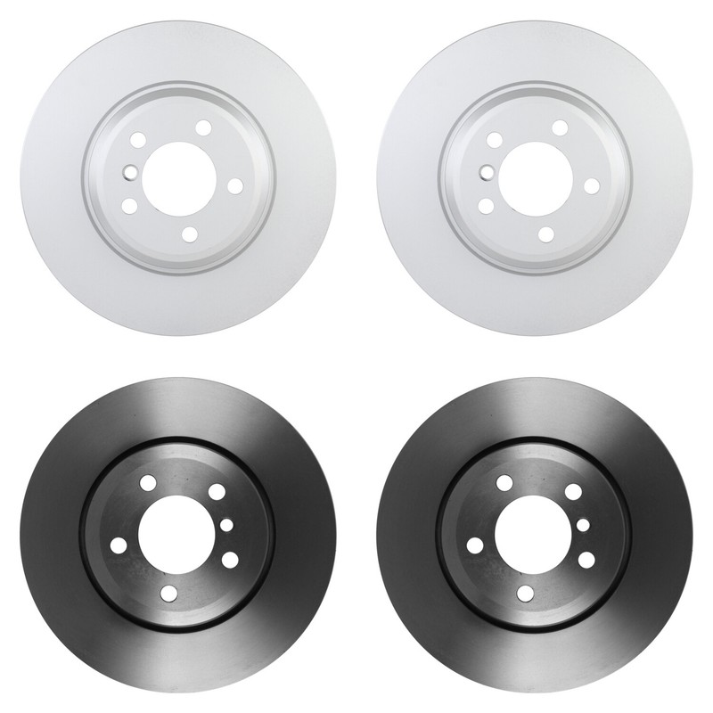 Bosch QuietCast Front Rear Rotors Disc Brake Pad Kit For E65 450i 750Li 760i Li