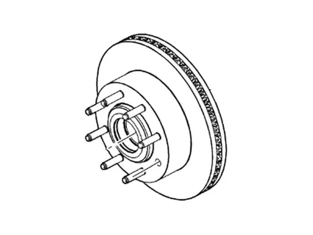 Genuine Ford Rotor Assembly – Brake Front PC3Z-1102-A