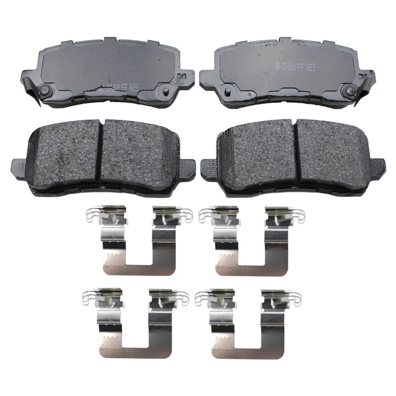 DuraGo Rear Rotors Akebono ProACT Ceramic Disc Brake Pad Kit For Acura TLX 15-20 gallery