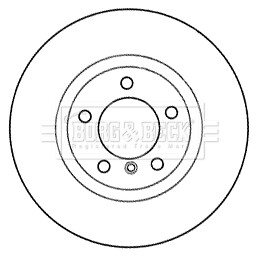 Premier Front Right Brake Disc Fits BMW 3 Series 1995-1999 3.0 3.2 34112227738 gallery