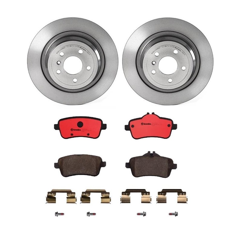 Brembo OE KT00027 Ceramic Brake Kit for 2001–2006 BMW 330i 330xi 330Ci Z4 3.0si