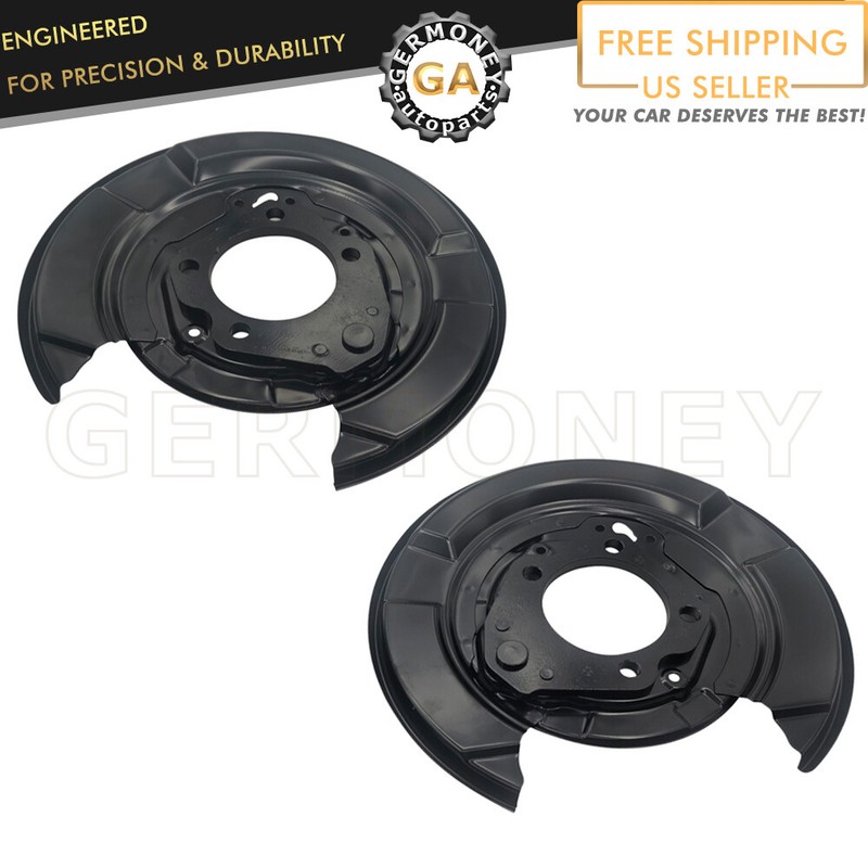 2Pcs For Lexus RX330 RX350 RX400H Toyota Highlander Brake Dust Shield 924-373