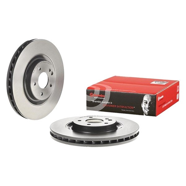 For Mercedes-Benz SL500 99-02 UV Coated Series Plain Vented Front Brake Rotor