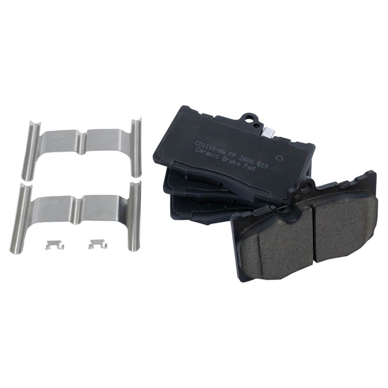 Front Ceramic Brake Pad & Rotor Kit w/Chemicals for GS IS Series GS350 GS460 gallery