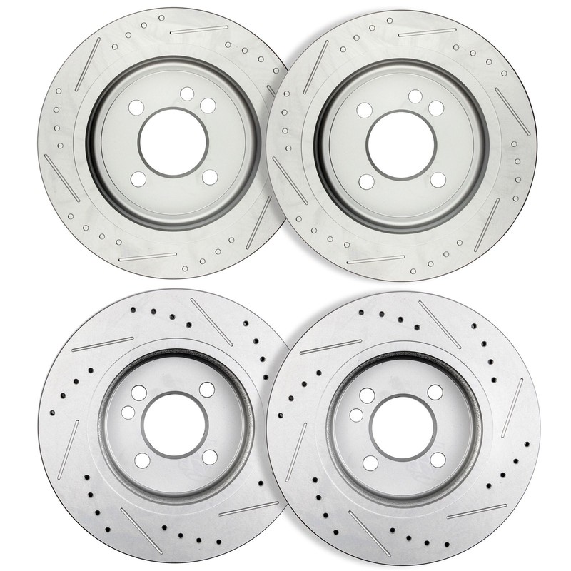 Front 276 mm And Rear 259 mm Brake Rotors For 2002 2003 2004 – 2006 Mini Cooper