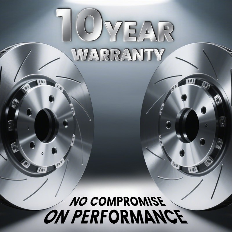 REAR 11.06" Drilled Disc Brake Rotors for Lexus HS250h Toyota RAV4 2006 - 2018 gallery