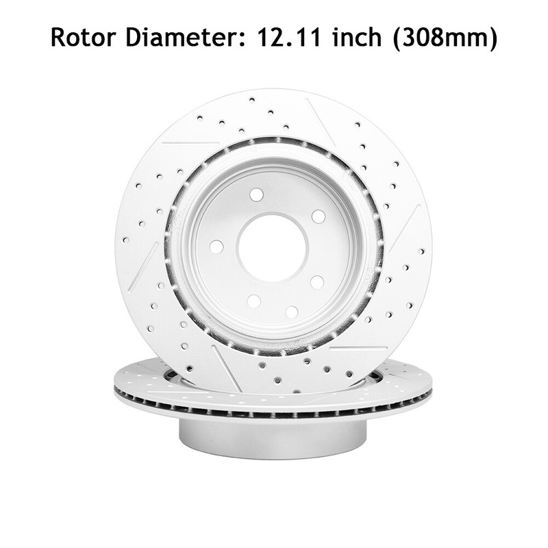 Front+ Rear Brake Rotors for 2005- 2014 Nissan Murano INFINITI Q70 Q70L QX70 M56 gallery