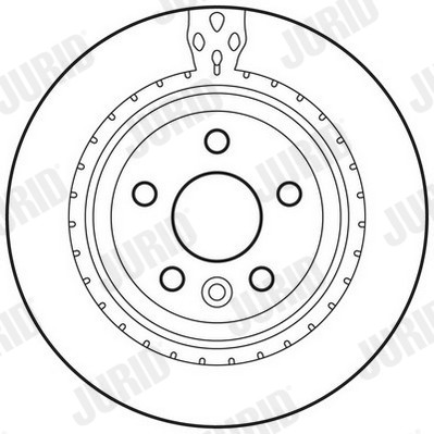 JURID 562650JC Brake Disc for, Volvo gallery