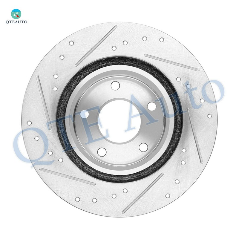 Set of 4 Front 294-Rear 262 Drilled Brake Disc Rotors To 2008-2014 Dodge Avenger gallery