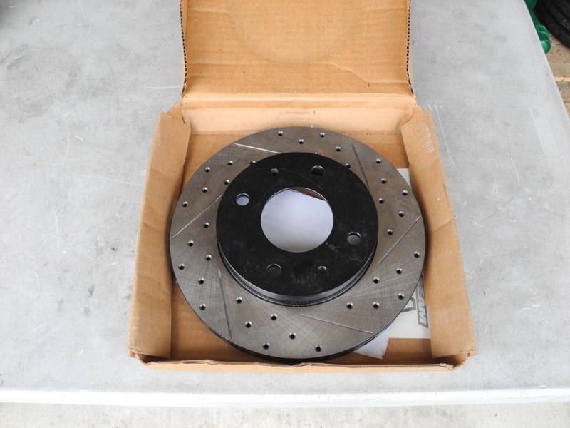 Rotora Front Right Brake Rotor fit 91-97 Infiniti G20 00-06 Nissan Sentra Base