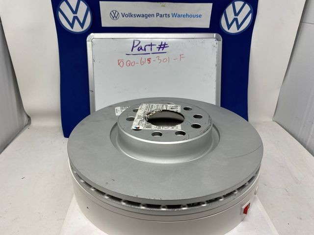 Genuine Volkswagen Disc Brake Rotor 5Q0-615-301-F