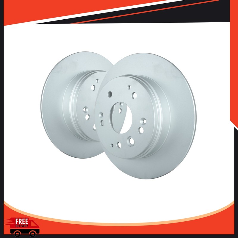 2pcs New Rear Disc Brake Rotor for 2003-2011 Honda Element 2004-2008 Acura TL