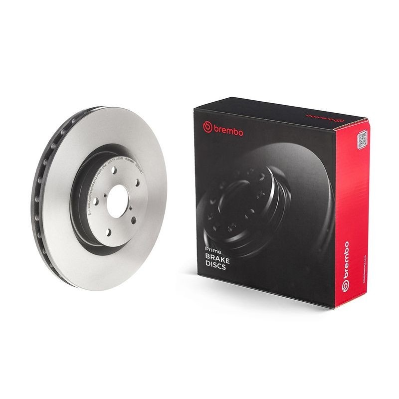 1x Brembo 09.7812.21 Front Vented Brake Discs Fits Toyota Gt 86 Impreza Wrx