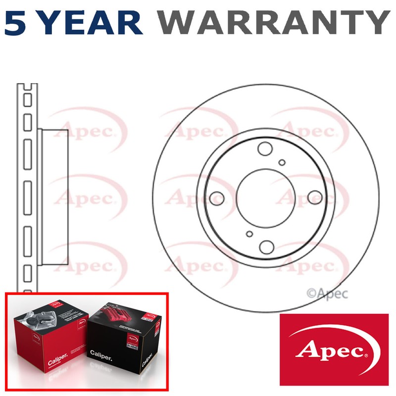 Apec Front Brake Disc Fits Suzuki Alto Nissan Pixo 1.0 402064A00G