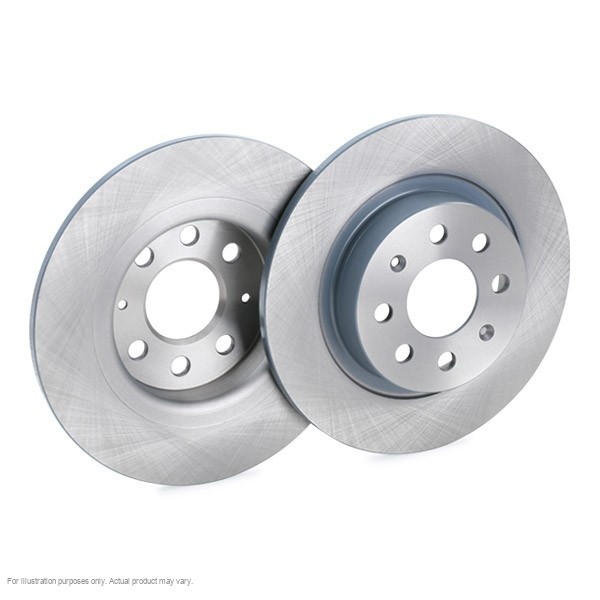 2X APEC Rear Brake Discs for VAUXHALL ADAM 2014-18 264mm Solid DSK2395 gallery