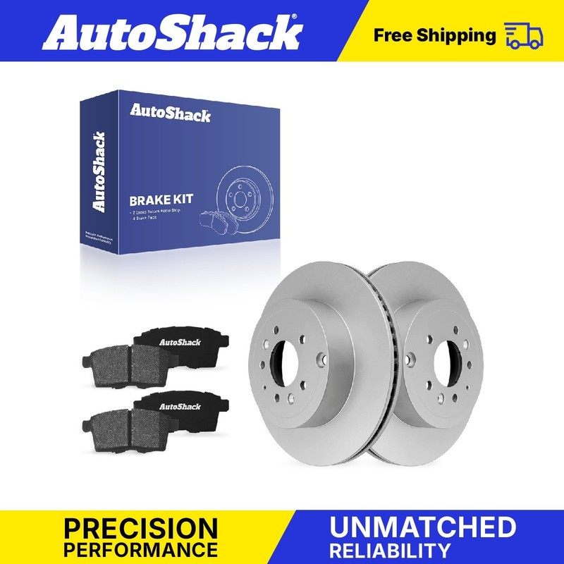 Rear Brake Rotors Ceramic Pads for Mazda, CX-9 2007-2015, AWD FWD V6 3.5L 3.7L