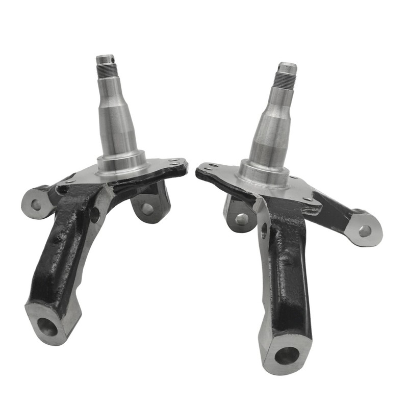 1-piece Forged Steel Stock Spindles For 74-78 Ford Mustang 73-80 Pinto 2.3L 2.8L