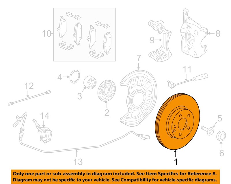 MERCEDES OEM 14-20 CLA250 Front Suspension-Rotor Left 246421261207