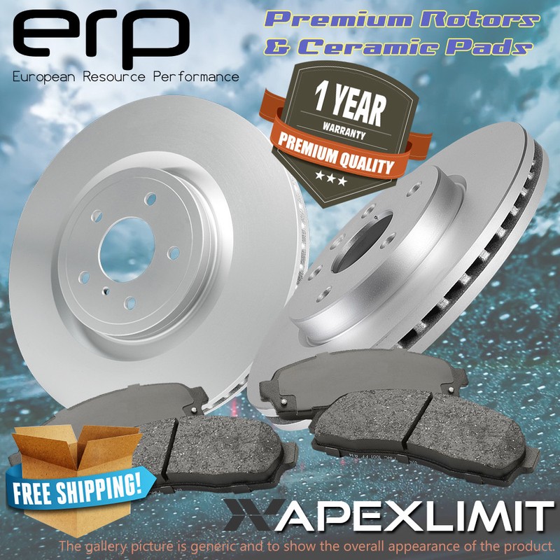 Front Rotors & Pads for 10-15 Genesis coupe w/single piston Caliper non brembo