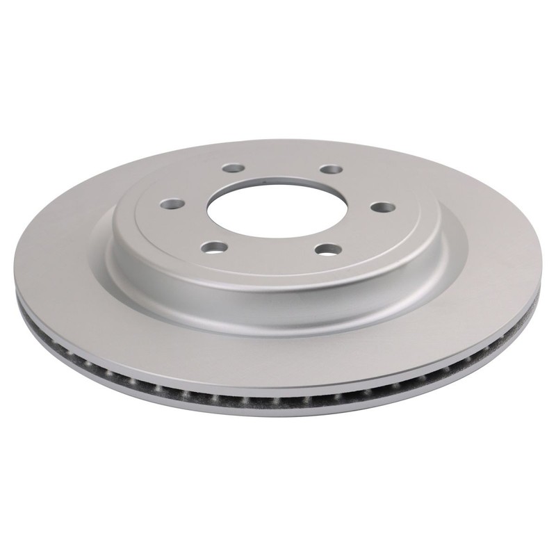 TRQ Brake Rotors Set Premium G-Coated Fits 21-24 Ford 22-23 Lincoln gallery