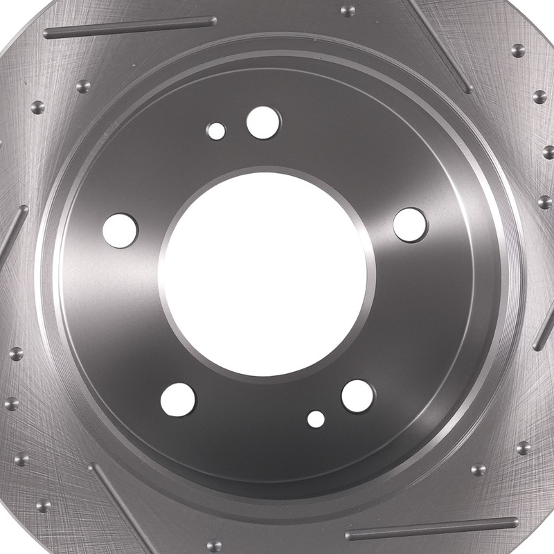 Rear Solid Brake Rotors Ceramic Pads for Hyundai Elantra GT 2013-2016 S31603 gallery