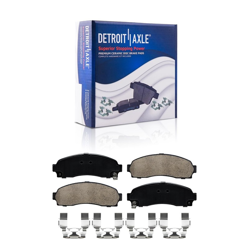 Front & Rear Drilled Rotors Brake Pads 2002 2003-2005 Ford Explorer Mountaineer gallery