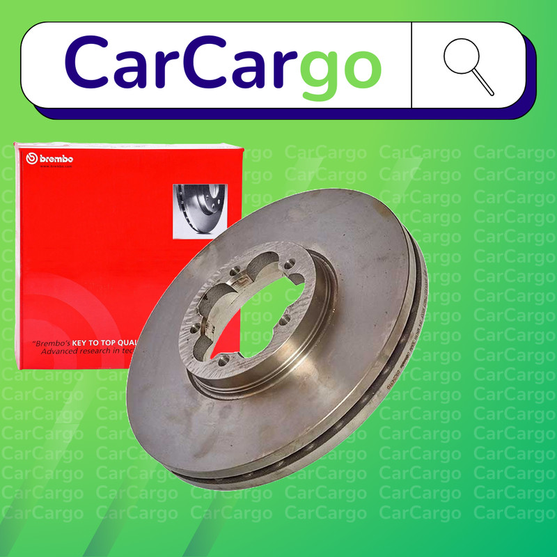 Brembo Vented Front Brake Discs Ford Tourneo Custom 2.0 EcoBlue 2015-2023 308 mm