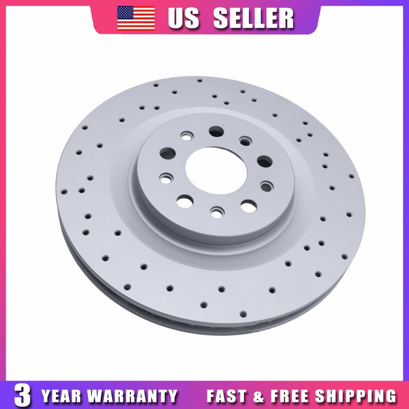 4pcs Brake Rotor With Holes fit Maserati Quattroporte Ghibli 17+, 670035019 gallery