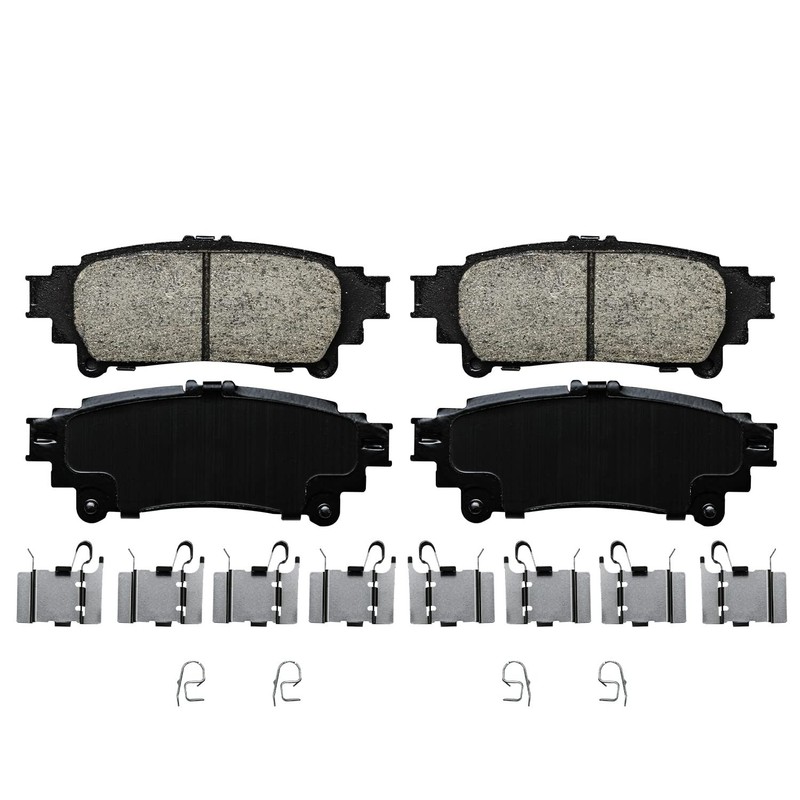 290mm Rear Disc Brake Rotors and Ceramic Brake Pads Kit for Toyota Mirai Prius V gallery