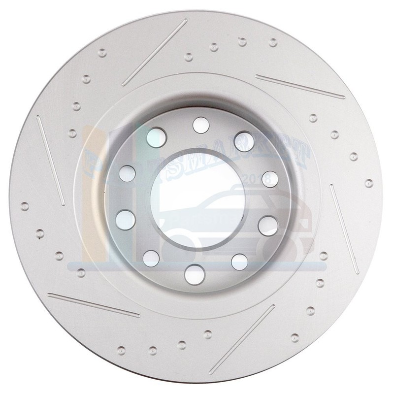 2X Front and 2X Rear Discs Brake Rotors For 2013-2016 Dodge Dart Drill Slot gallery
