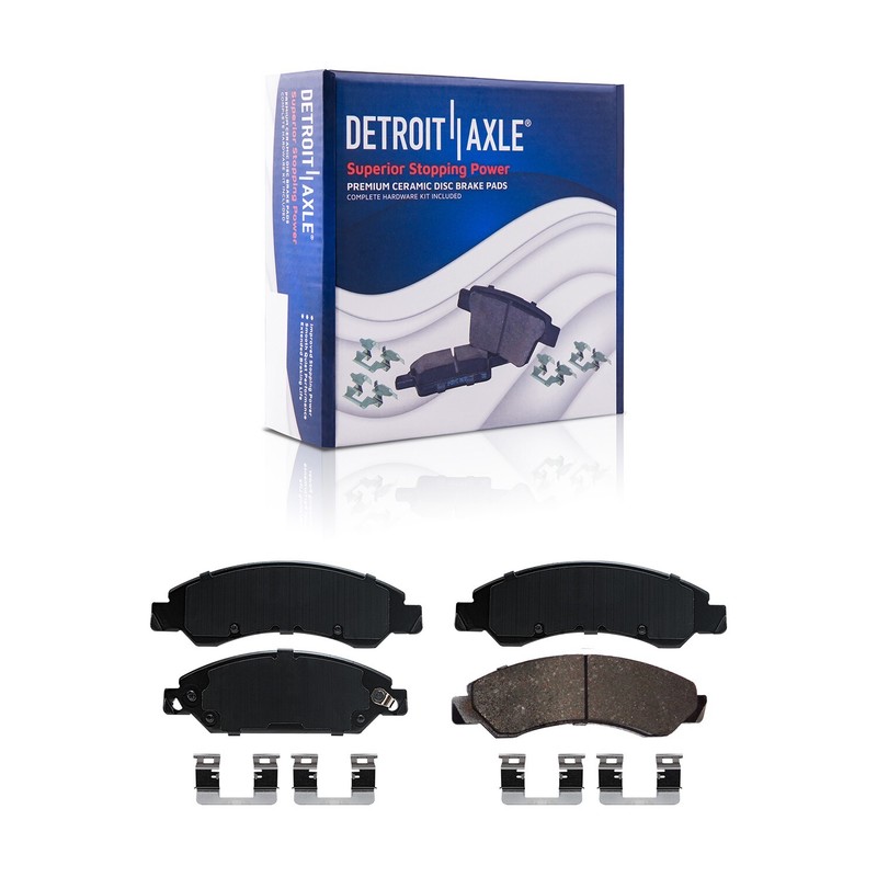 330mm Front Disc Rotor Ceramic Pad Rear Drum for 2005-2008 Silverado Sierra 1500 gallery